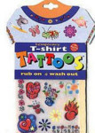 T-Shirt Tattoos - Hearts and Flowers
