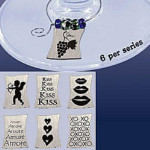 By Jacob's Wine Tags - Love - Set of 6