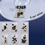 By Jacob's Wine Tags - Nature - Set of 6