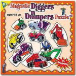 Mini Magnetic Diggers 'n' Dumpers Puzzle