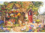 At the Fountain, Barbara Mock - 1500 Pieces