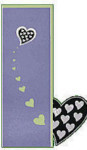 By Jacob's Cutout Greeting Card - Heart