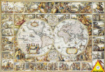Old World Map - 4000 Pieces
