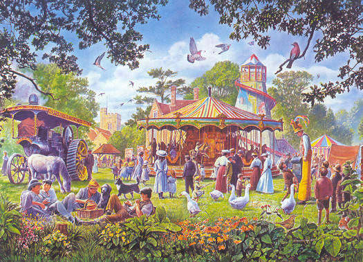 A Country Fayre, Steve Crisp - 1000 Pieces