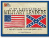 Union and Confederate Military Leaders - Double Deck Set