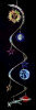 White Eagle Spiral Mobile - Space by White Eagle