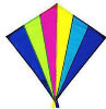 Graphic Diamond Kite - Neon - 30"