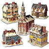 Christmas Village - Set of 5 Houses