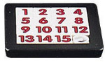 Magic Square Numerical Sequence - 15 Sliding Pieces