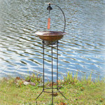 Woodstock Musical Birdbath - 48 inches
