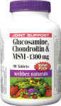 Glucosamine + Chondroitin + MSM - 500 mg / 400 mg / 400 mg