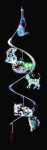 White Eagle Spiral Mobile - Cat