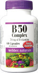 Stress Formula Vitamin B50 Complex - 50 mg