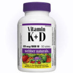Vitamin K + D - 120 mcg/1000 IU