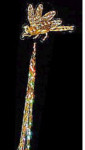 Dragonfly Wand - Gold