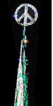Peace Wand - Teal
