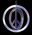 3D Crystalites - Small Peace Symbol