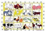 Read a Mat - Farm Animal Families