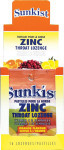 Sunkist Zinc Lozenges w/ Echinacea - Orange - 18 Pouches