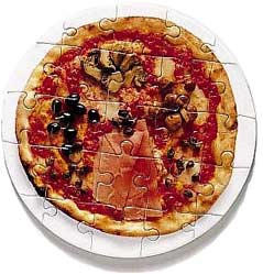 Pizza Puzzle - Quattro Stagioni - 25 Pieces