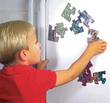 Magnetic Hologram Puzzle - Laser Maze - Additional View