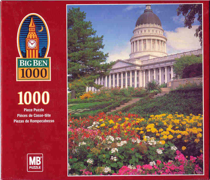 Utah State Capitol Building, USA - Big Ben - 1000 Pieces