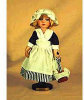 Colonist Girl of New France - 12"