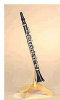 Black and Silver Clarinet