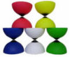 Diabolo Performer Glow in the Dark with Metallic Woodstick Performer