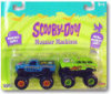 Scooby Doo Monster Machines - 2 Pack - Aqua Truck and Green Nomad