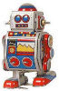 Mini Wind-Up Robot