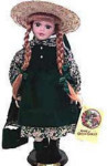 Anne of Green Gables with Carpet Bag - 16"