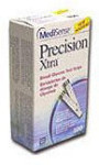 Precision Xtra Test Strips (Glucose) - For Precision Xtra Blood Glucose Monitors - 50 Test Strips