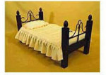 Bed with Pillow and Cover