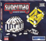 Supermag 102 - Blue - 102 pieces