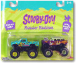 Scooby Doo Monster Machines - 2 Pack - Blue Truck and Purple Nomad
