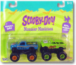 Scooby Doo Monster Machines - 2 Pack - Aqua Truck and Green Nomad