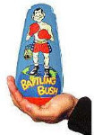 Battling George Bush Bop Bag - 7 inches