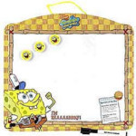Wipe-Off Memo Board with Magnets