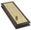 - ZooScape - Deluxe Brass Inlay Cribbage Board