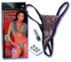 Leopard Thong with Micro Stimulator