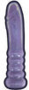 Glow Daddy - Ribbed - Purple - 8 inches