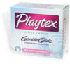 Playtex Gentle Glide Tampons - Unscented - Super Absorbency - 40's