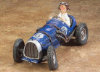 Le Tourbillon Bleu - The Blue Hurricane by Guillermo Forchino