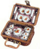 Mini Bear Family Tea Set Basket
