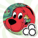 3D Reel Cards - Clifford the Big Red Dog
