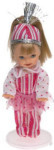 Fantasy Tale Kelly - The Nutcracker - Pink and White Striped Outfit