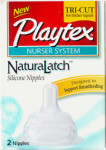 NaturaLatch Silicone Self Adjusting Nipple - 2 Pack