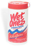 Wet Ones - Antibacterial Moist Towelettes - Package of 40