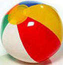 Beach Ball - Solid Rainbow